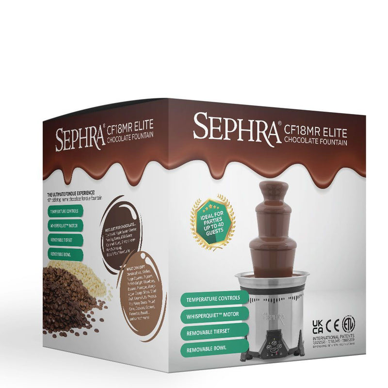 Venta de Fuente de chocolate Sephra ELITE - (Doméstica nueva de 19")