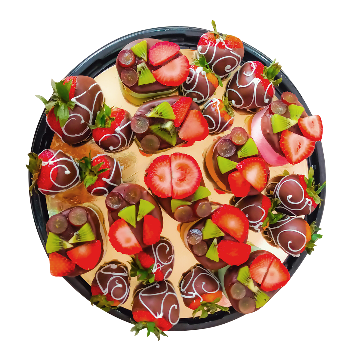 Platter Strawberries and Chocolates